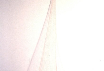 string sculpture expressing the shape of c=h